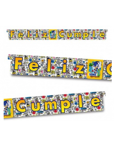 guirnalda feliz cumpleaños sonic Inicio