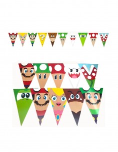 banderin de mario bros Inicio