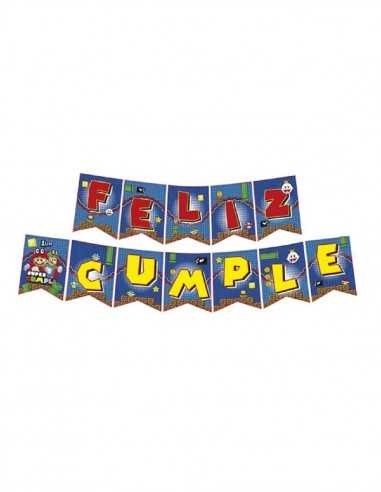 guirnalda feliz cumpleaños super mario Inicio