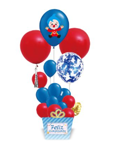 globos plim plim x17 azul-rojo Inicio