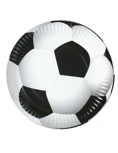 Platos fútbol 23 cm Inicio
