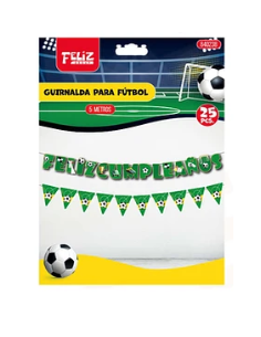 guirnalda feliz cumpleaños futbol Inicio 2