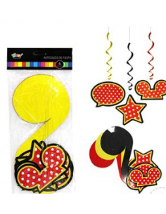 deco colgante espirales lunar mickey minnie Inicio