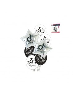 set globos 7 pcs tik tok Inicio