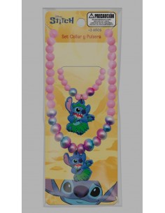 Set collar-pulsera Stitch Celebraciones