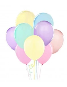 globos surtidos color pastel 50pcs Inicio