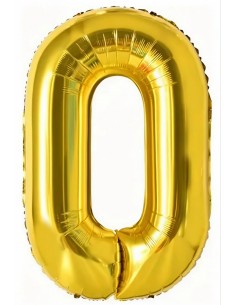 globo metal numero 0 Inicio 2