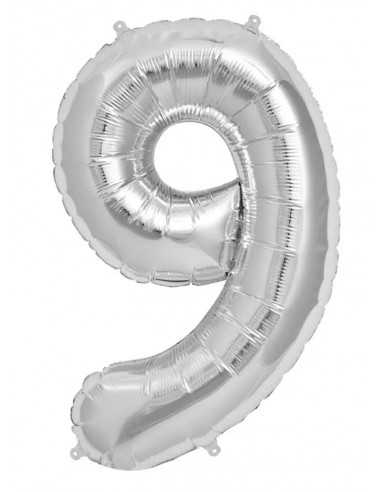 globo metal numero 9 Inicio