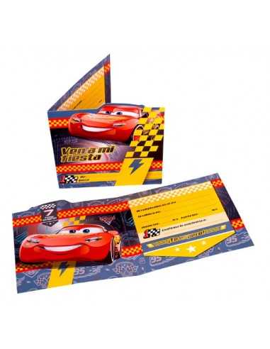 invitación Cars Inicio