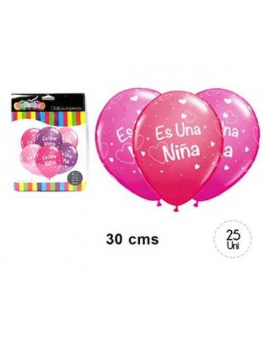globos baby shower es una niña Inicio