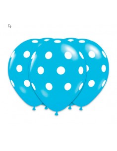 globo polka celeste Inicio