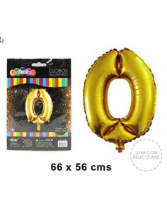 globo metal numero 0 Inicio