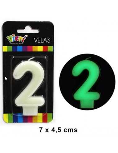 vela glow numero 2 Inicio