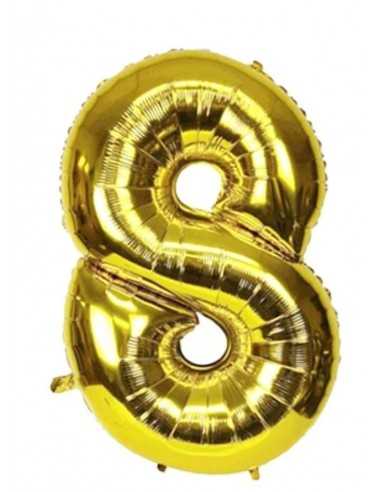 globo metal numero 8 Inicio