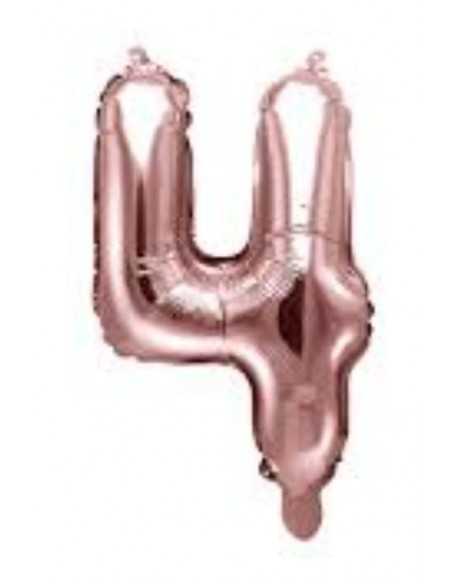 globo metal numero 4 Inicio