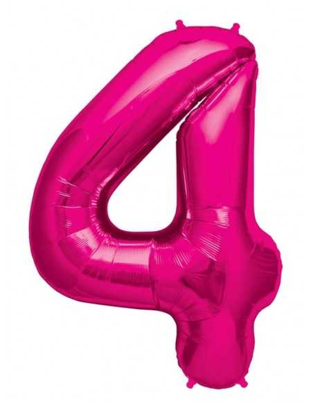 globo metal numero 4 Inicio